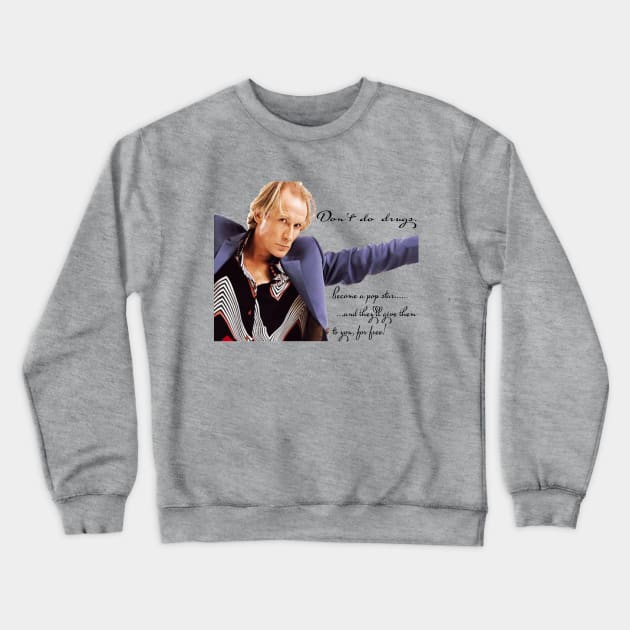 Billy Mack Advice Crewneck Sweatshirt by rmcox20